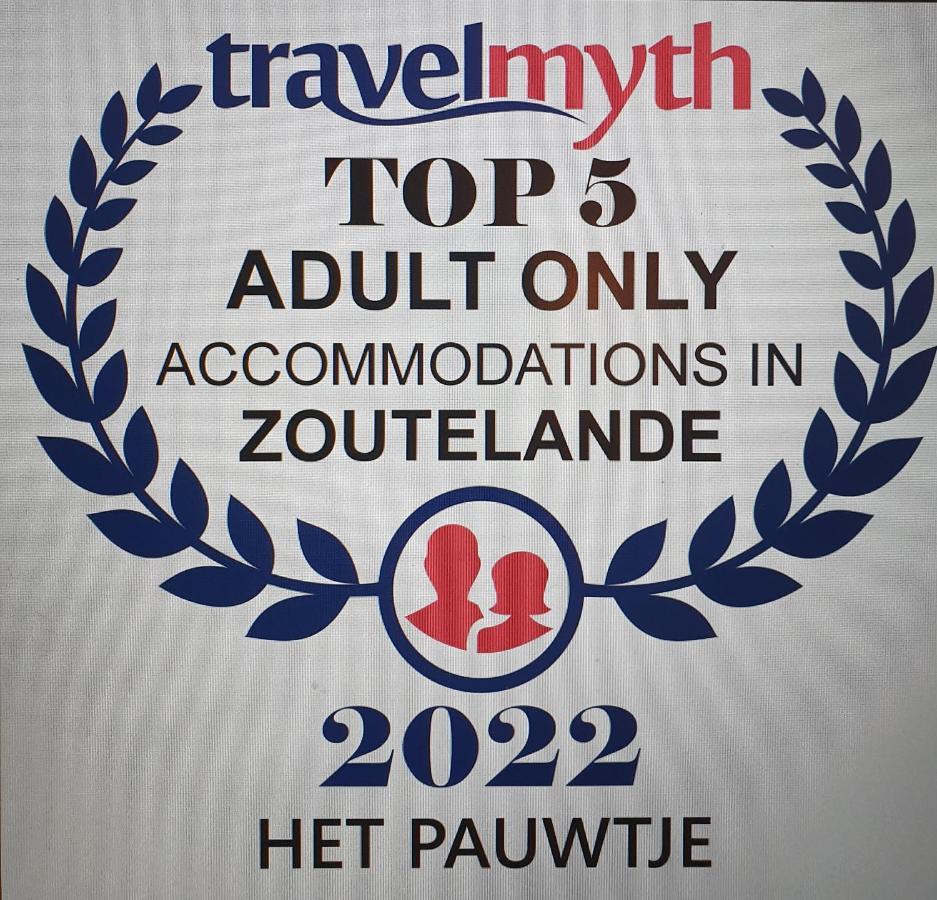 Het Pauwtje Bed and Breakfast Zoutelande Exteriör bild